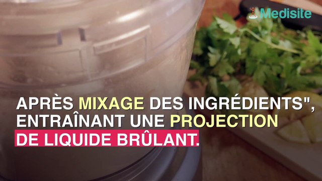 Alerte sur des risques de brûlures avec ce robot cuiseur