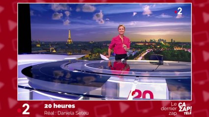 Anne-Sophie Lapix danse en plein JT !