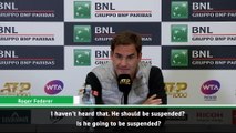 Djokovic and Federer react to Kyrgios meltdown