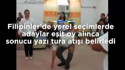 Filipinler'de Belediye Başkanı Yazı-Tura Atılarak Belirlendi