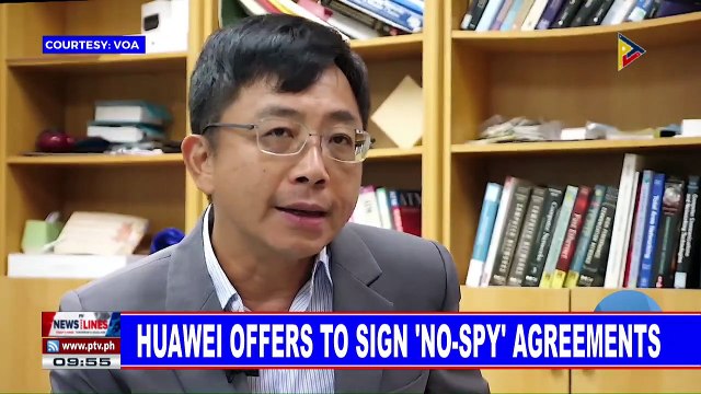 Huawei offers to sign 'no-spy' agreements