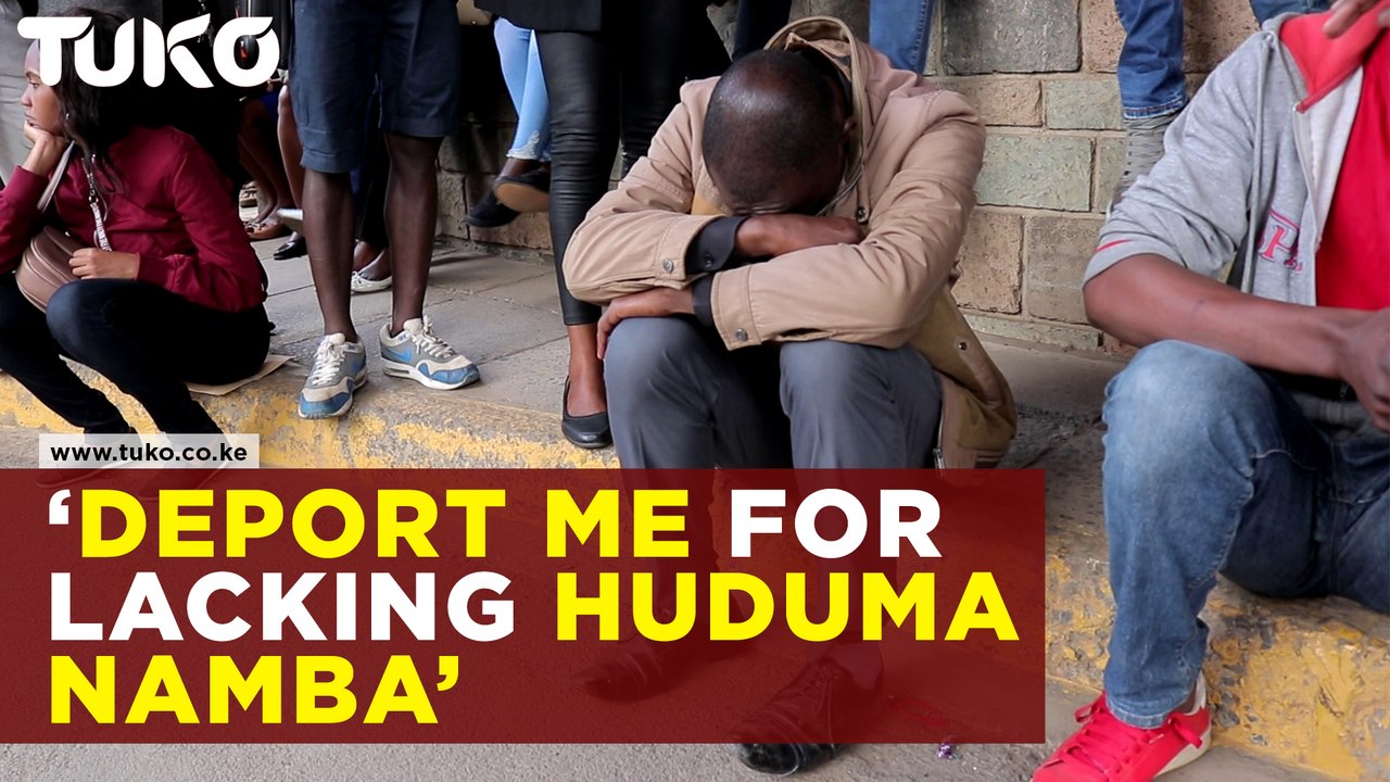 Huduma Namba deadline day rush.