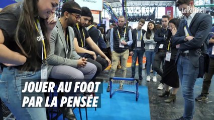 VivaTech : jouer au foot à la force de vos ondes cérébrales