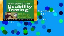 About For Books  Handbook of Usability Testing: How to Plan, Design, and Conduct Effective Tests,