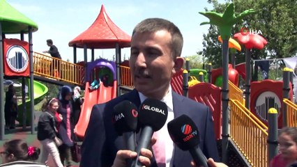 Engelsiz Park Yüzlerce Engelli Öğrencinin Yüzünü Güldürdü