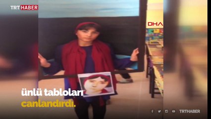 Ortaokul öğrencilerinden sıradışı sergi