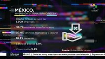 México: inversión extranjera directa creció 7% en primer trimestre