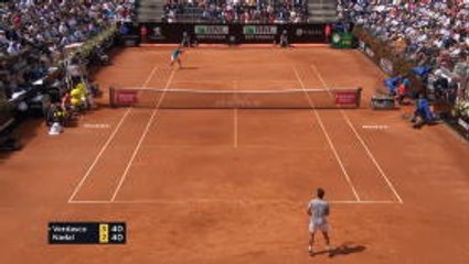 Nadal swats Verdasco aside to book semi-final spot in Rome