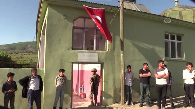 Şehit Güvenlik Korucusu Koçak, Son Yolculuğuna Uğurlandı