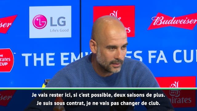 Man City - Guardiola : Je n'irai pas à la Juventus Turin