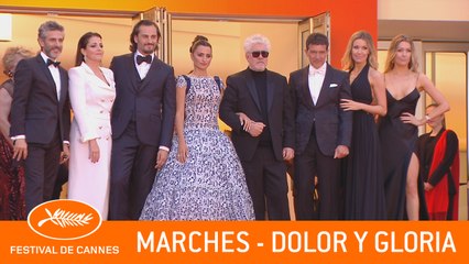 DOLOR Y GLORIA - Les marches - Cannes 2019 - VF