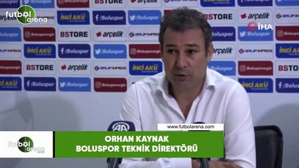 Orhan Kaynak: "Sezonun son maçın 3 puanla kapattığımız için mutluyuz"