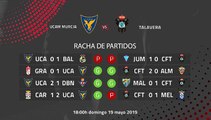 Previa partido entre UCAM Murcia y Talavera Jornada 38 Segunda División B