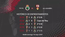 Previa partido entre Racing y UD Logroñés Jornada 38 Segunda División B