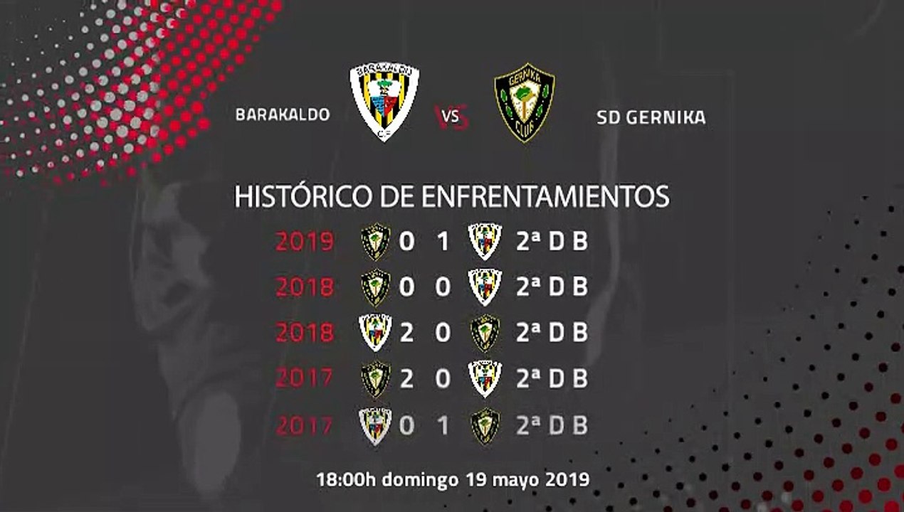 Previa partido entre Barakaldo y SD Gernika Jornada 38 Segunda División B