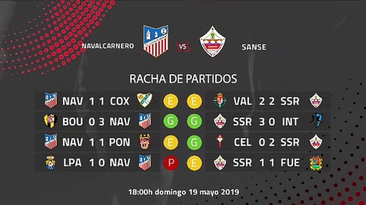 Previa partido entre Navalcarnero y Sanse Jornada 38 Segunda División B