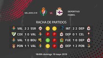 Previa partido entre Valladolid B y Deportivo Fabril Jornada 38 Segunda División B