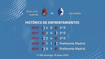Previa partido entre Pozuelo de Alarcón y Las Rozas Jornada 38 Tercera División