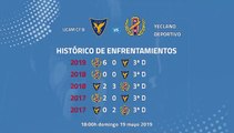 Previa partido entre UCAM CF B y Yeclano Deportivo Jornada 42 Tercera División