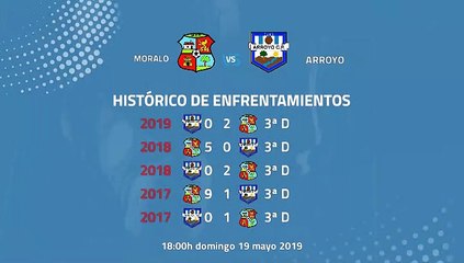 Previa partido entre Moralo y Arroyo Jornada 38 Tercera División