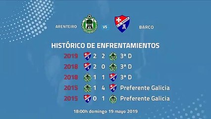 Previa partido entre Arenteiro y Barco Jornada 38 Tercera División