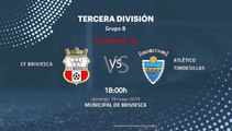 Previa partido entre CF Briviesca y Atlético Tordesillas Jornada 38 Tercera División