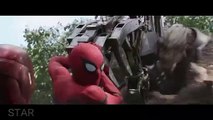 Avengers: Infinity War - Spider-Man Saves Iron Man Scene HD 1080i