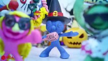 CLAY MIXER SPOOKY HALLOWEEN PARTY  Play Doh Cartoons