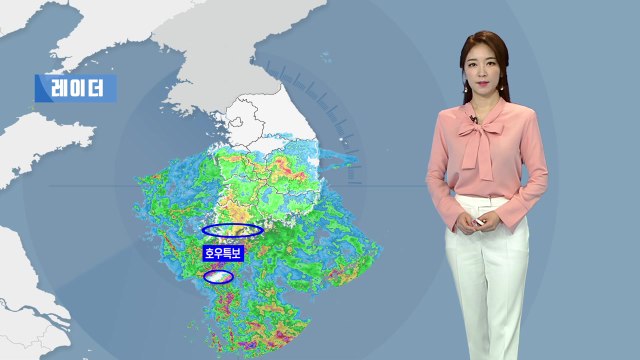 [날씨] 충청 이남 많은 비, 중북부 빗방울...더위 주춤 / YTN