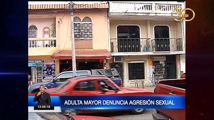 Mujer de la tercera edad denuncia agresión sexual