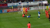 J34 : US Concarneau - Bourg-Peronnas 01 ( 0-0 ), le résumé