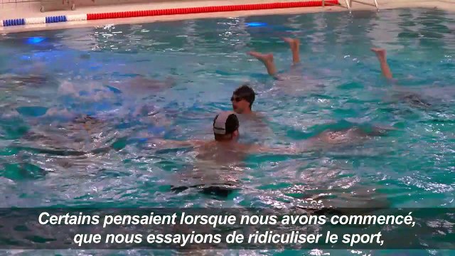 En Suède, les pionniers de la natation synchronisée masculine