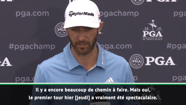 PGA Championship - Johnson : Encore beaucoup de chemin à faire