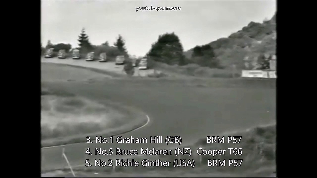 F1.Classics 1963 - GP Deutschland - Rennen Highlights