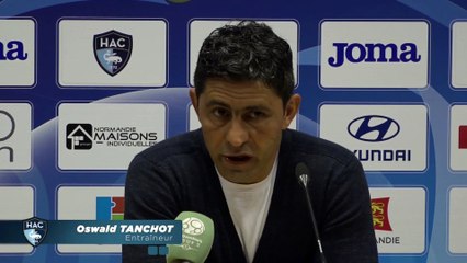 Après HAC - Lorient (2-3), la réaction d'Oswald Tanchot