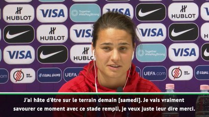 LdC (F) - Marozsan : "Écrire l'histoire et savourer dans ce stade"