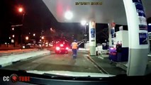 World's Most Idiot Girls Drivers - Woman vs Gas Station, Funny Women Driving Fails