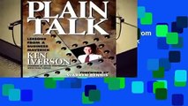 About For Books  Plain Talk: Lessons from a Business Maverick  Best Sellers Rank : #3