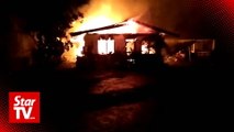 Family of 11 escape fiery end in Miri pre-dawn blaze