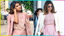 Hina Khan INSPIRED By Priyanka Chopra's Pink Outfit | Cannes 2019
