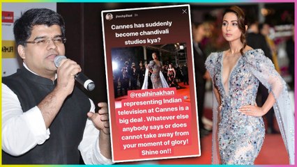 Hina Khan UNBELIEVABLE REACTION On Jitesh Pillai's Apology | Cannes 2019 Controversy
