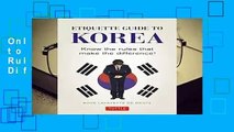 Online Etiquette Guide to Korea: Know the Rules That Make the Difference!  For Free