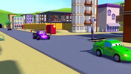 Carl le Super Truck -  Super Truck - La Ville des Voitures   Dessin animé pour enfants