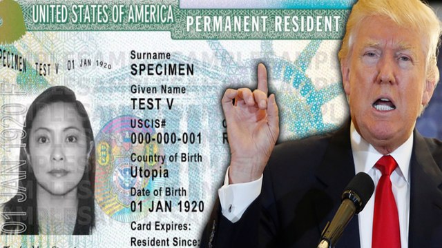 No More Green Card : வருகிறது பில்ட் அமெரிக்கா கார்ட்.. டிரம்ப் அதிரடி!- வீடியோ
