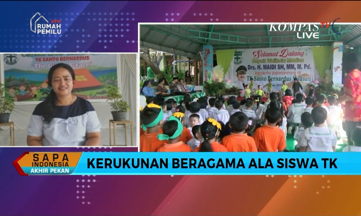 Patut Dicontoh! Belajar Kerukunan Agama dari Siswa TK Islam dan TK Katolik di Madiun