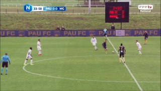 Ouverture du score de YANKUBA JARJU sur une magnifique frappe puissante !!! 1-0 pour le Pau FC !