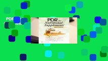 PDR for Nutritional Supplements . Complete
