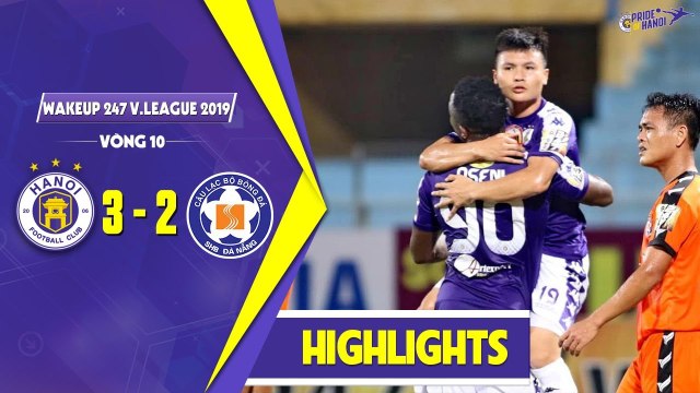HIGHLIGHTS | Hà Nội 3-2 SHB Đà Nẵng | Hà Nội thắng kịch tính trong trận cầu có đến 5 bàn thắng
