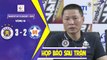 HLV Chu Đình Nghiêm hài lòng cho lần đầu bắt chính của Tiến Dũng trong màu áo CLB Hà Nội | HANOI FC