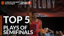 Top 5 Plays  - Turkish Airlines EuroLeague Semifinals